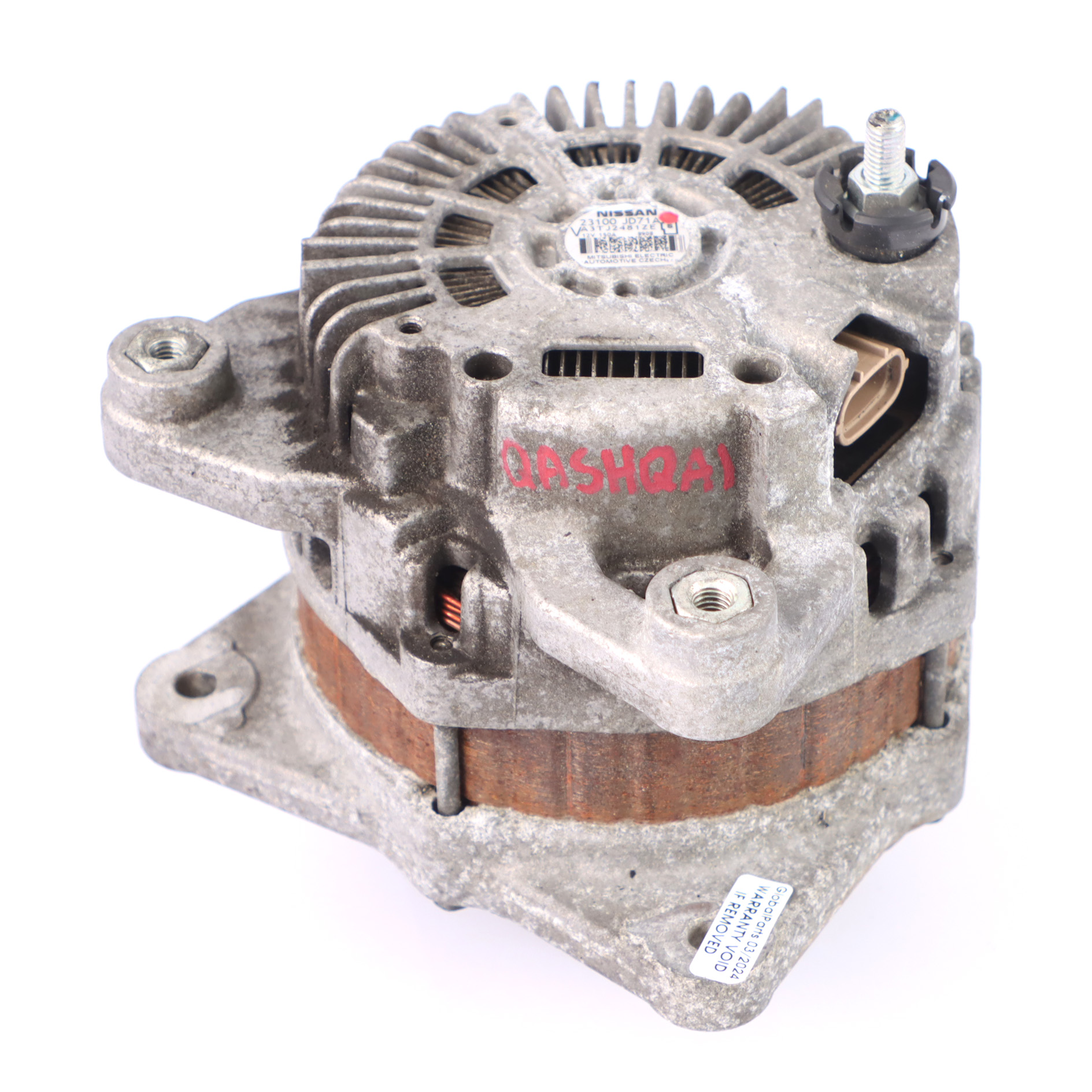 Nissan Qashqai J10 Renault Koleos 2.0 dCi Alternator Silnika 23100JD71A