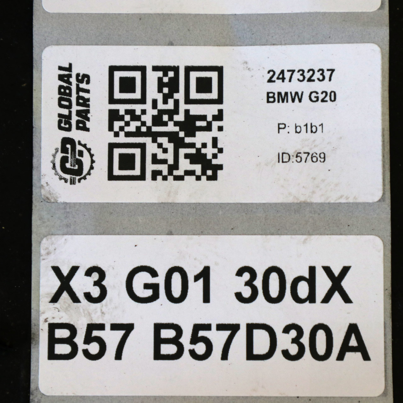 BMW G30 530dX G11 730dX B57 Silnik Goły Słupek B57D30A 265KM