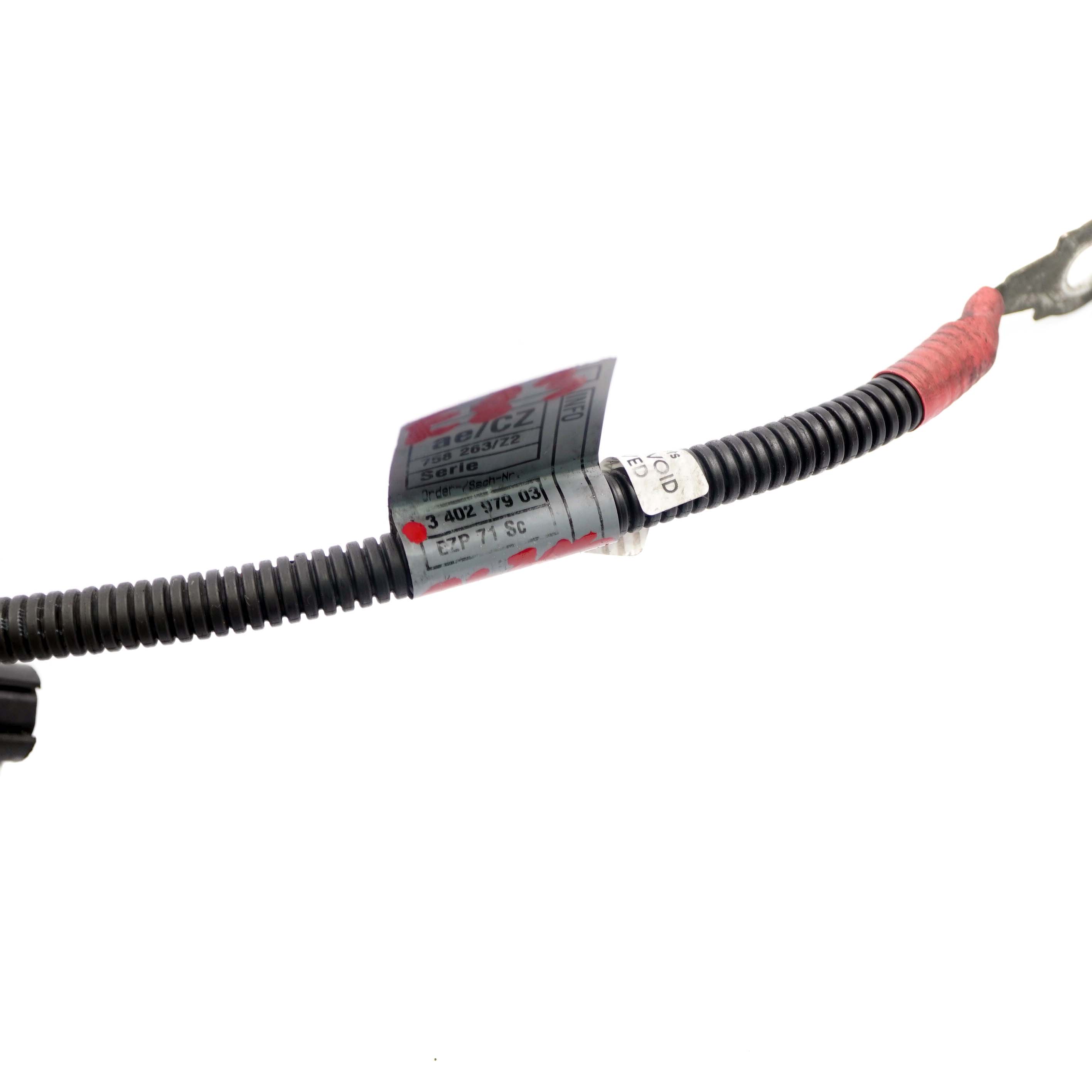 BMW X3 Series E83 2.0d Diesel M47N2 Wire Line Lead For Preheater System 3402979