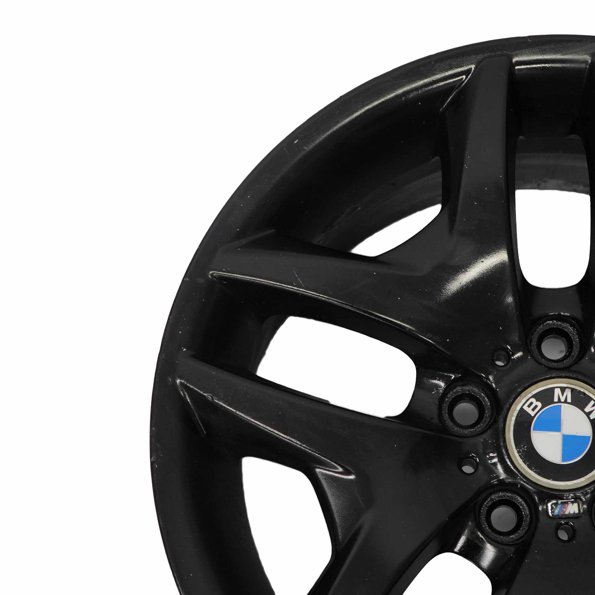 BMW X3 E83 Rear Black Alloy Wheel Rim 18" 9J ET:51 M Double Spoke 192 3415615