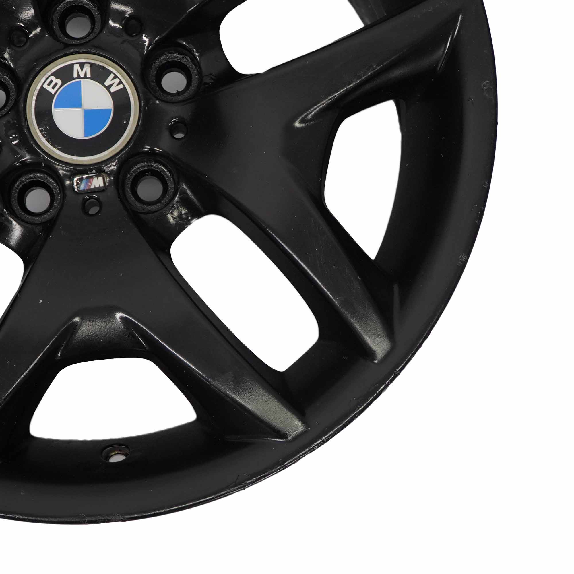 BMW X3 E83 Rear Black Alloy Wheel Rim 18" 9J ET:51 M Double Spoke 192 3415615