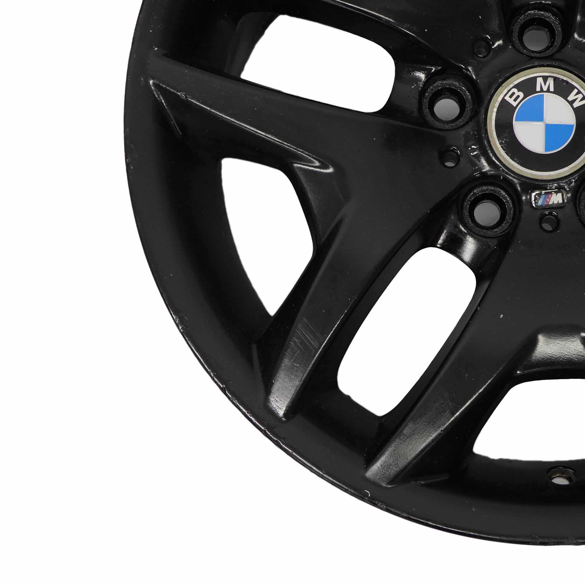 BMW X3 E83 Rear Black Alloy Wheel Rim 18" 9J ET:51 M Double Spoke 192 3415615