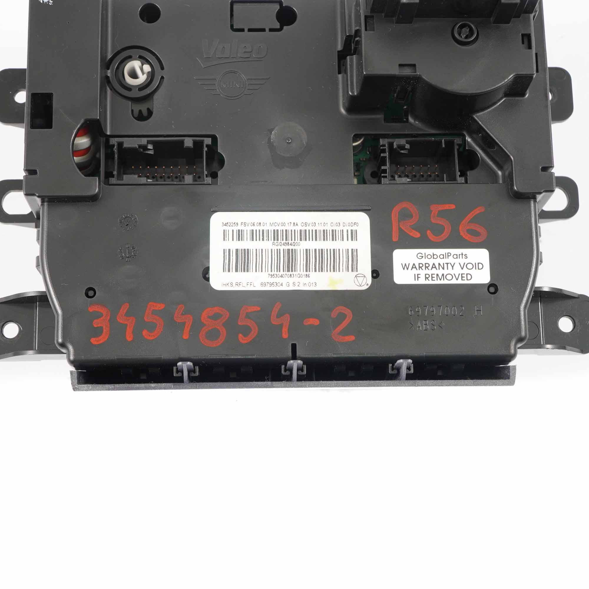 Mini R55 R56 Sterownik Panel Klimatyzacji 3454854