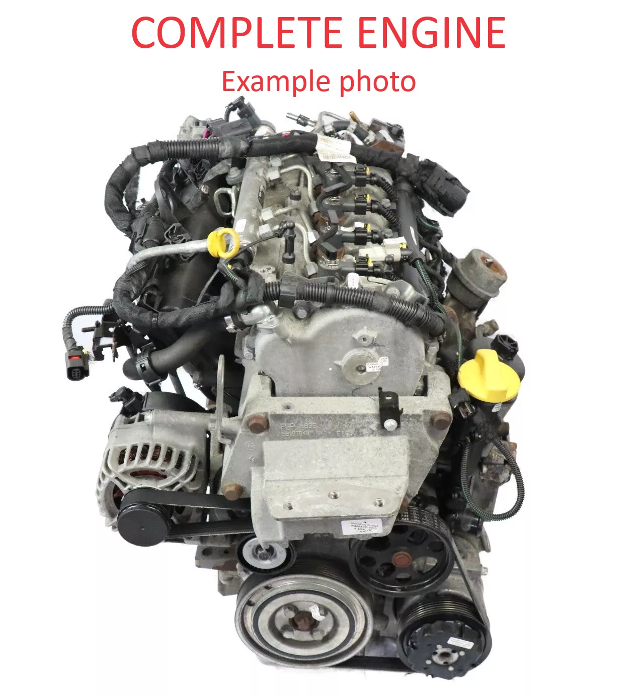 Vauxhall Corsa D Astra H 1.3 CDTI Bare Engine Z13DTH L4I 90HP 99k, WARRANTY