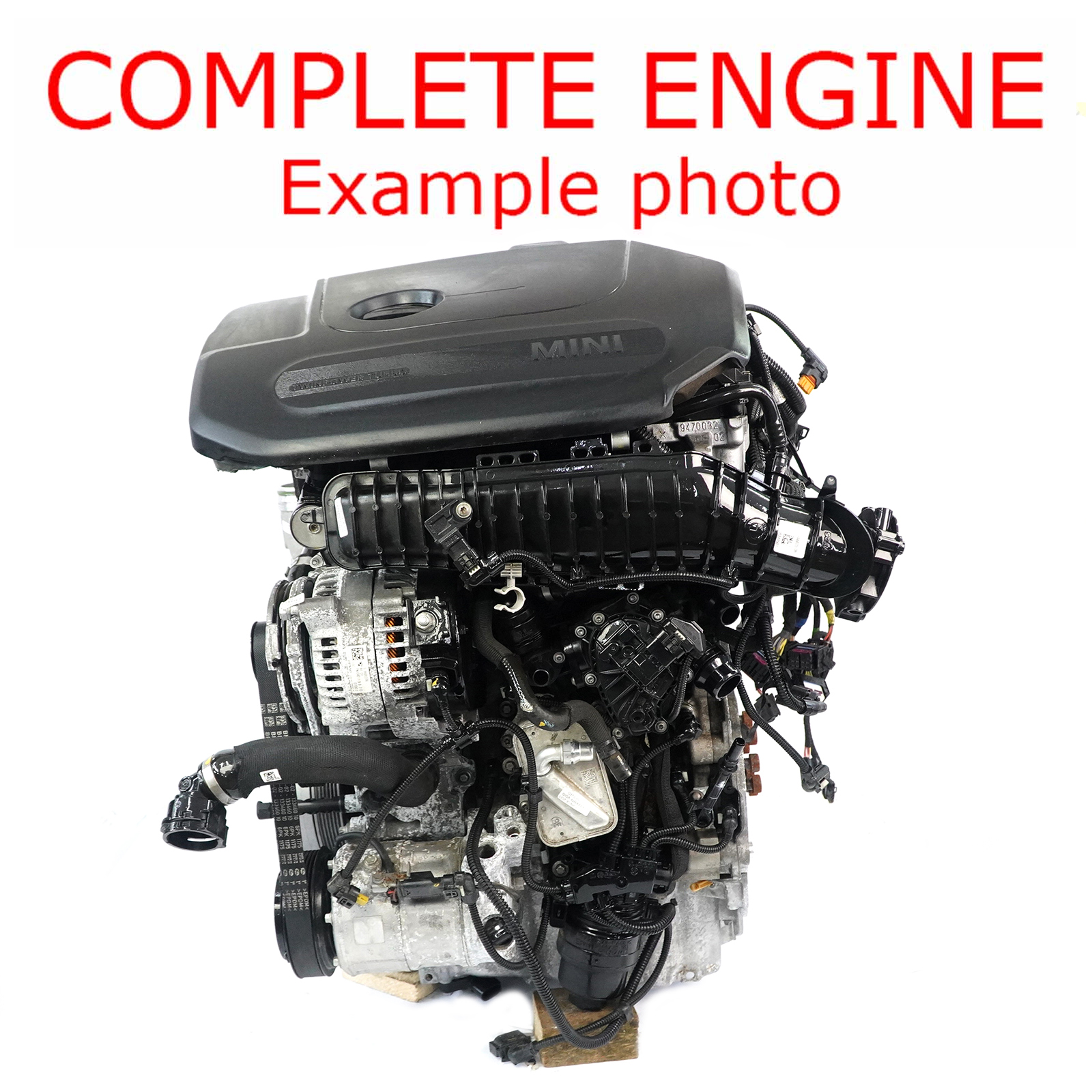 BMW F40 118i X1 F48 18i Mini F56 F60 B38C Bare Engine B38A15F 13k, WARRANTY