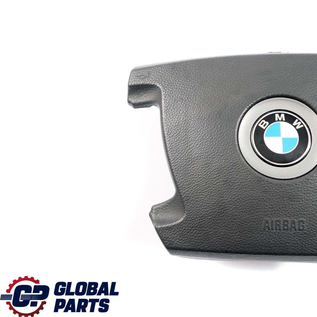 BMW 7 E65 E66 Driver's Side Steering Wheel Air Module Bag Black Grey 6761777