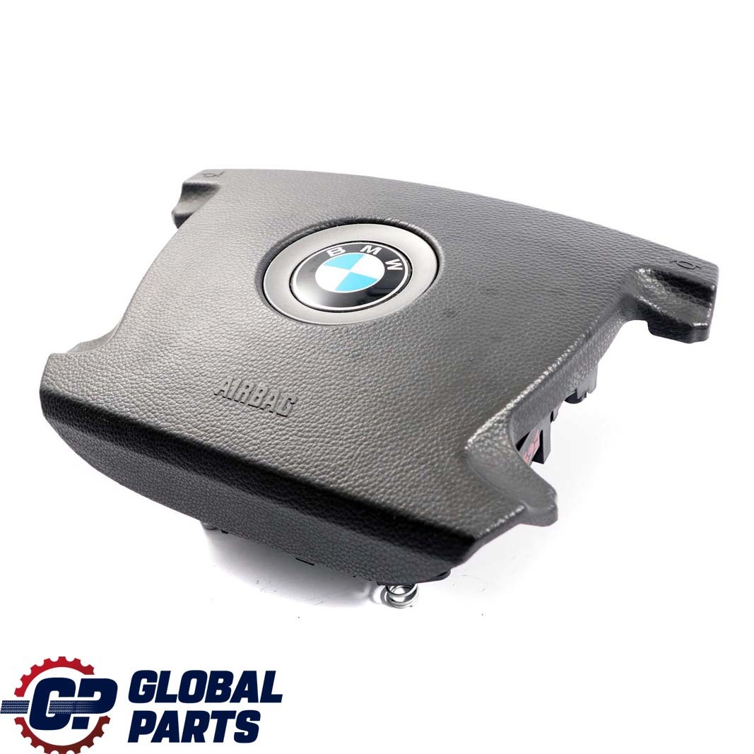 BMW 7 E65 E66 Driver's Side Steering Wheel Air Module Bag Black Grey 6761777