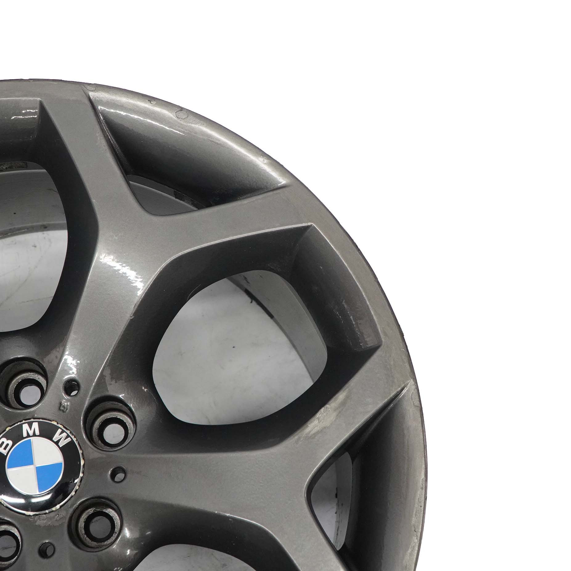 BMW X5 E70 Tylna Felga Aluminiowa Szara 20" Y-spoke 214 ET:37 11J 6772250