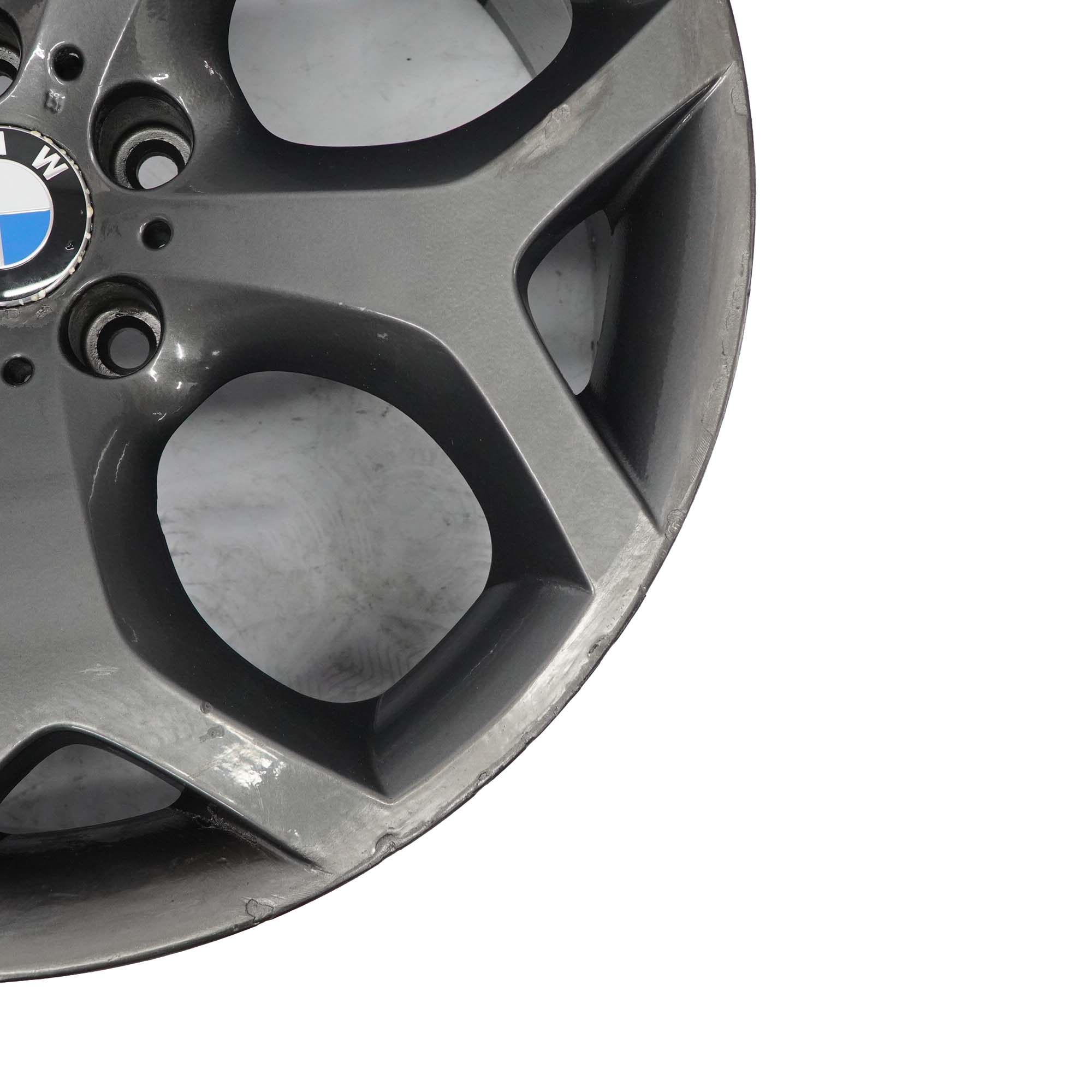 BMW X5 E70 Tylna Felga Aluminiowa Szara 20" Y-spoke 214 ET:37 11J 6772250