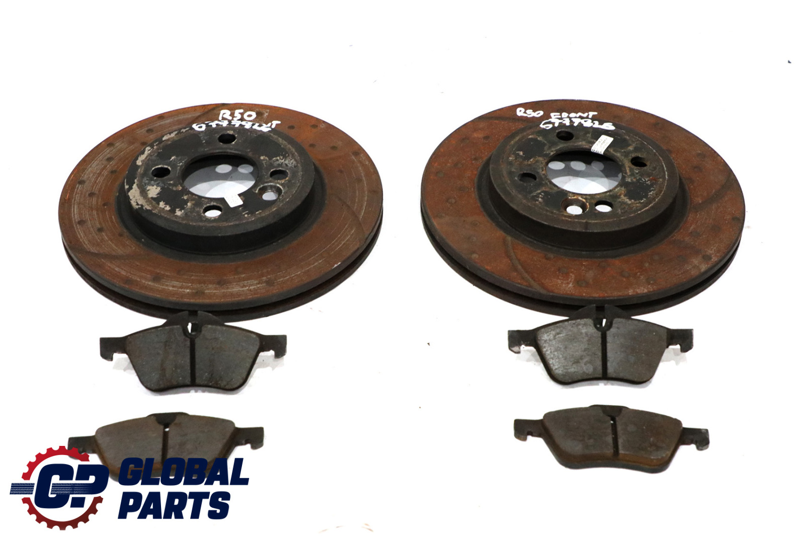 Mini R50 R53 R56 R57 Front Wheel Perforated Brake Disc Pad Set 294X22