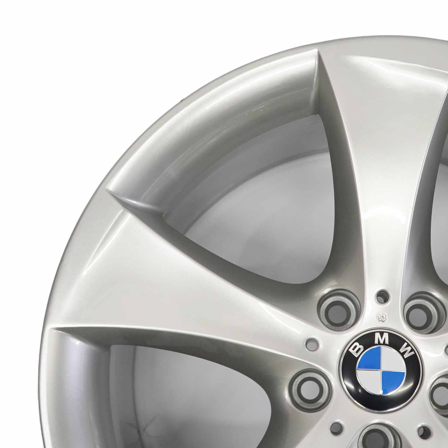 BMW X6 E71 Front Wheel Alloy Silver Rim 20" Star Spoke 259 ET:40 10J 6778588