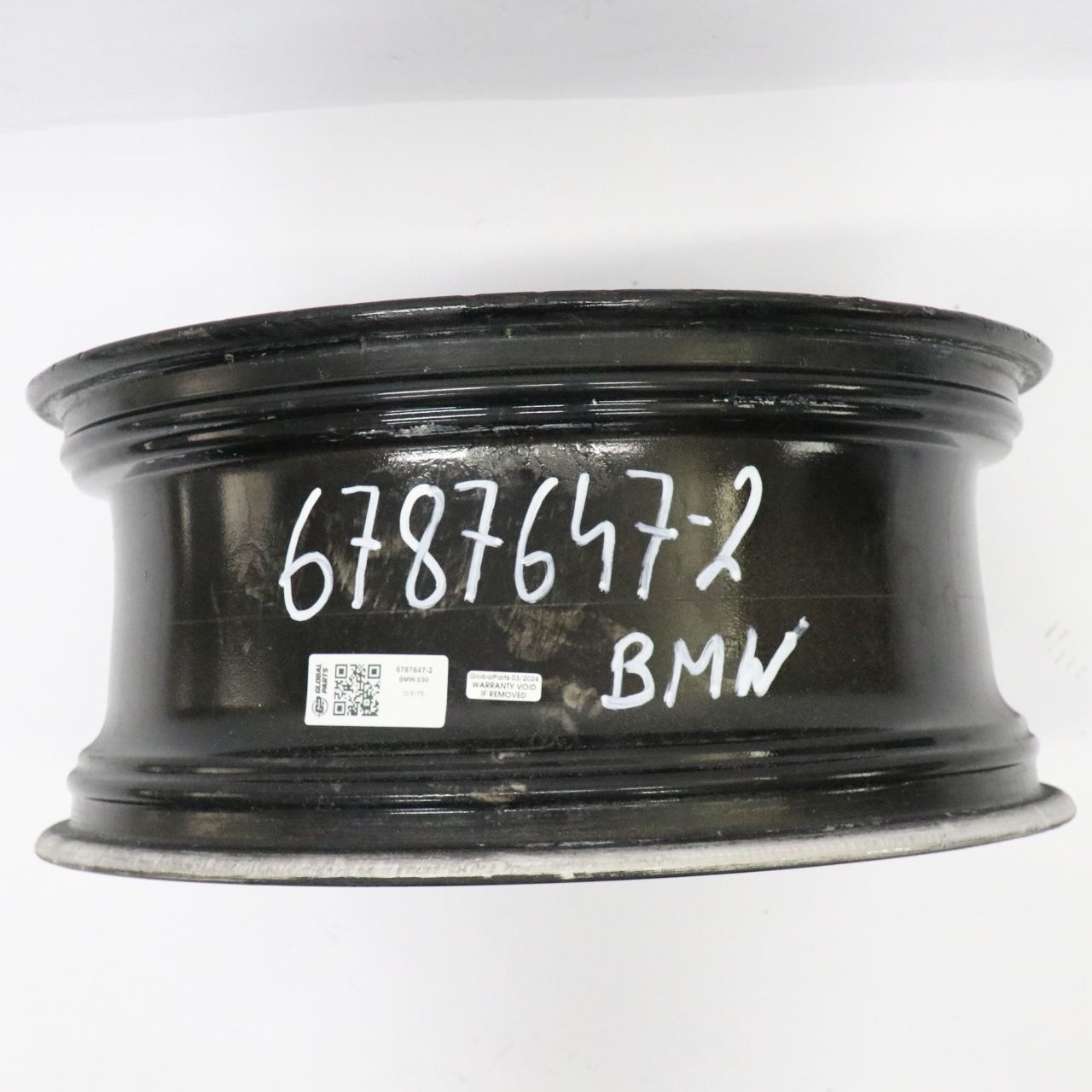 BMW E90 E91 Przednia Czarna Felga Aluminiowa 19" M 313 8J ET:37 6787647