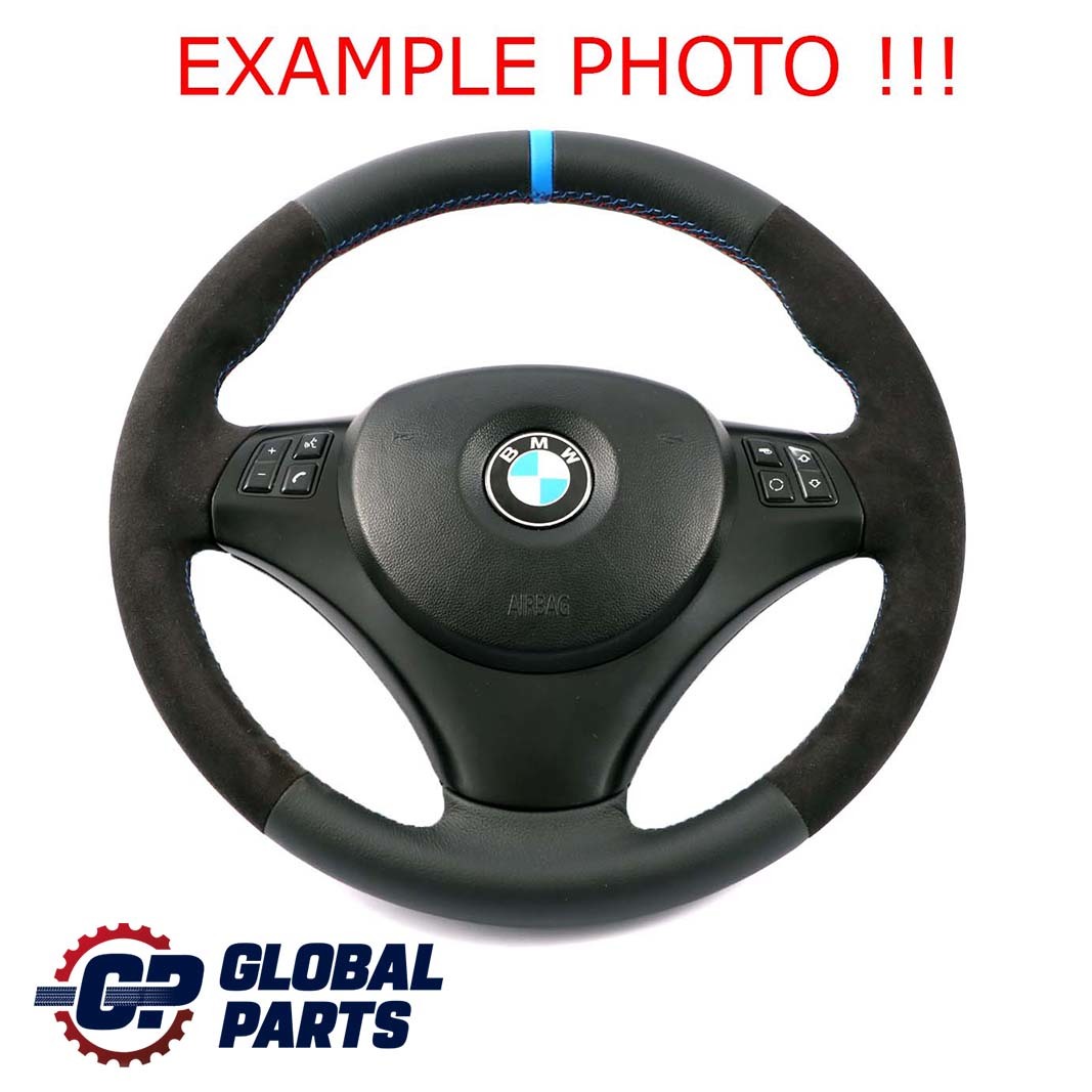 BMW E81 E82 E87 E90 E91 E92 NEW Leather / Alcantara M Sport Look Steering Wheel