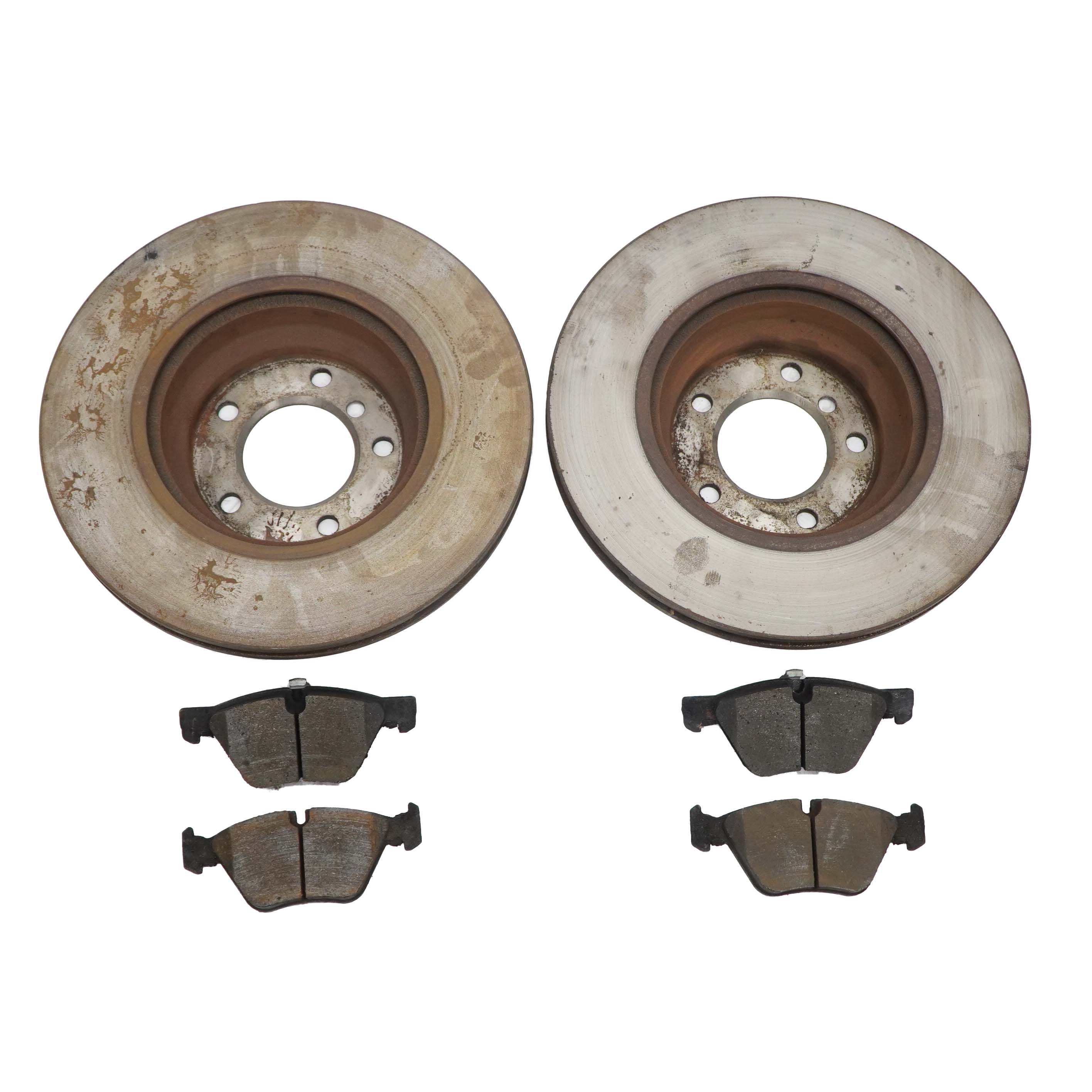 BMW 3 E90 E91 E92 Front Wheel Left Right Ventilated Brake Disc Pad Set 330X24