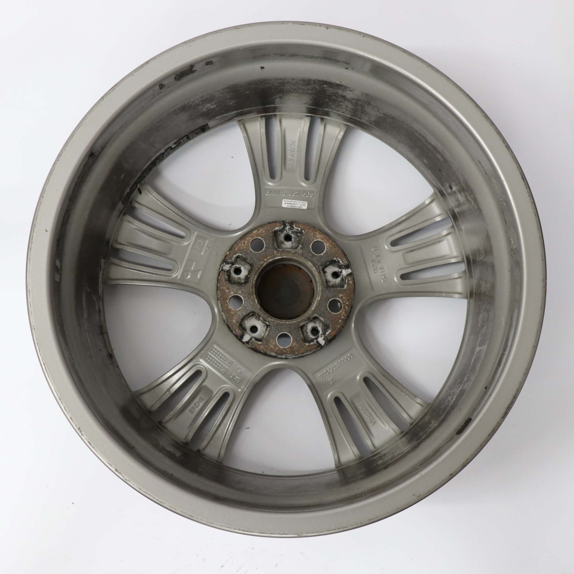 BMW F30 Felga Aluminiowa Ferric Grey 19" Star Spoke 407 8J ET:36 6857565