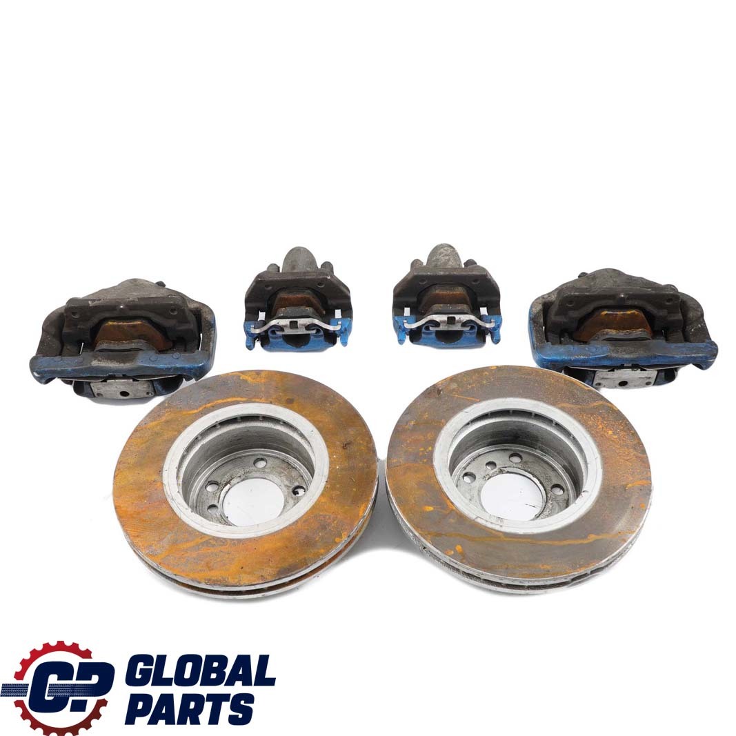 BMW 7 E65 E66 Front Left Right N/O/S Wheel Brake Disc Front Rear Caliper Set