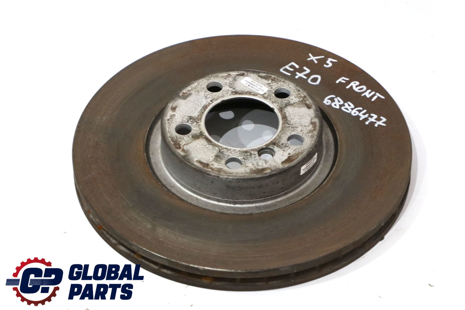 BMW X5 E70 Front Left Right Wheel Ventilated Brake Disc 348X30mm 6886477