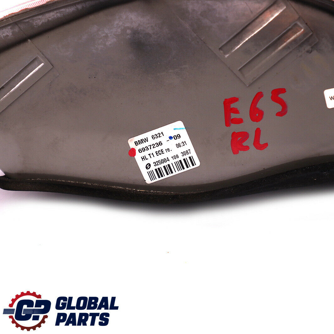 BMW 7 Series E65 E66 Rear Light In The Side Panel Lamp White Right O/S 6937236