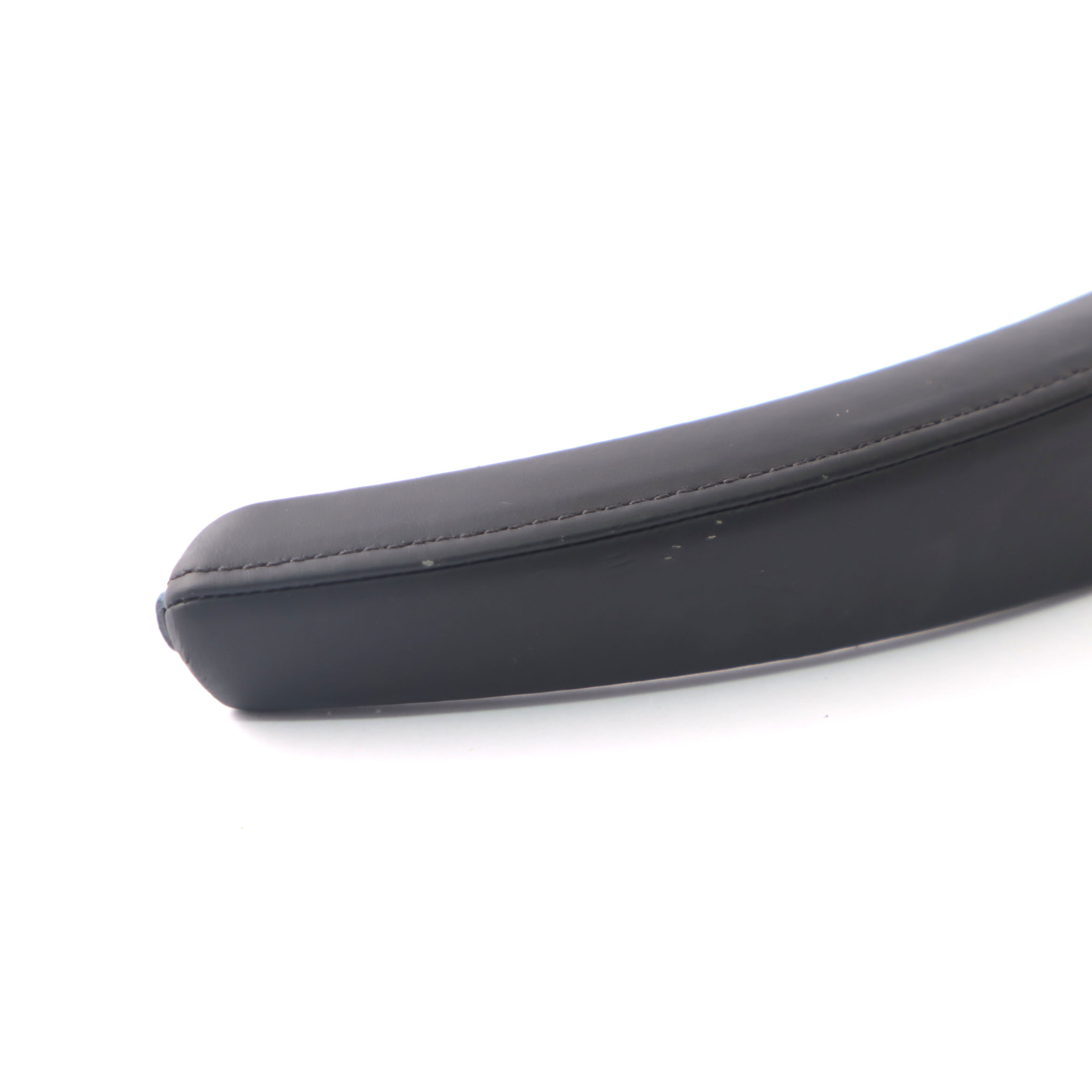 BMW X5 E70 Door Card Panel Pull Handle Trim Right O/S Grab Leather Nappa Black