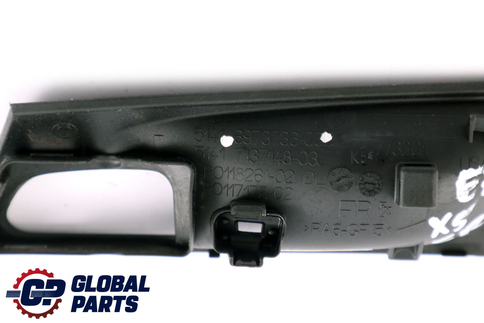 BMW X5 Series E70 Door Handle Inside Front Right O/S Cover Trim 6973736