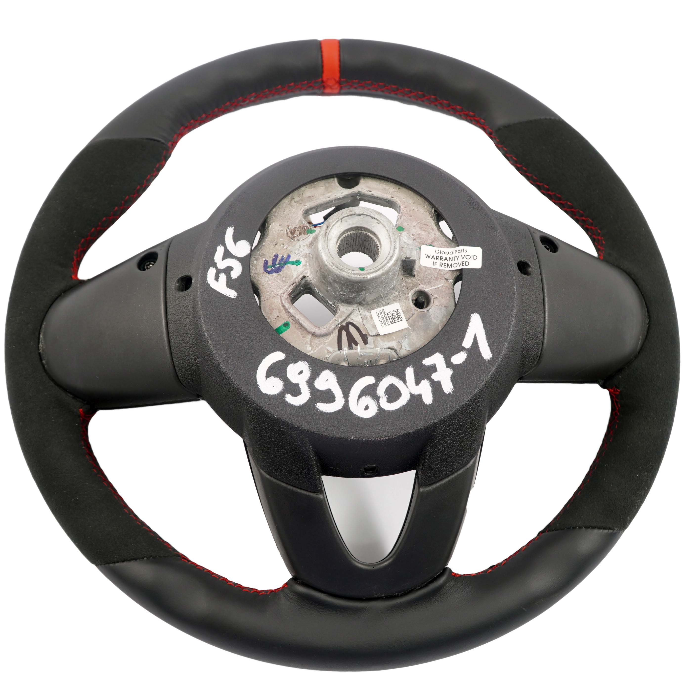 Mini Cooper F54 F55 F56 F60 NEW Black / Alcantara Leather Sport Steering Wheel