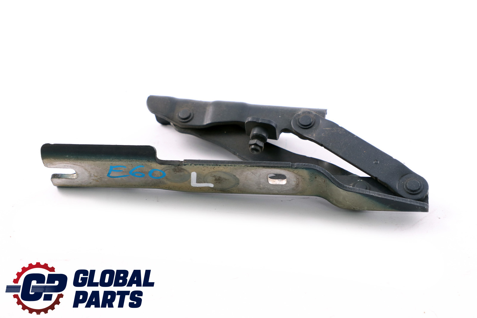 BMW 5 Series E60 E61 Left Engine Hood Hinge N/S Blue 7008727