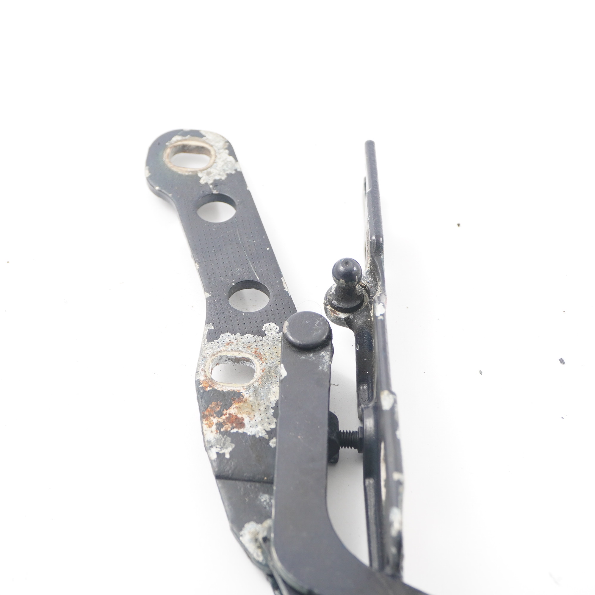 BMW E46 Right Engine Hood Hinge Bonnet O/S Orient Blau Metallic - 317