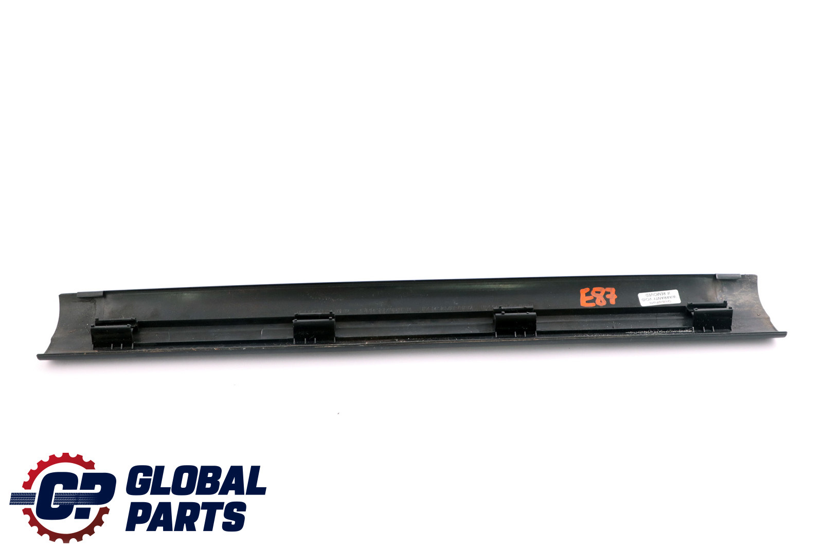 BMW 1 Series E87 E87N Cover Strip Entrance Front Schwarz Black 7066975