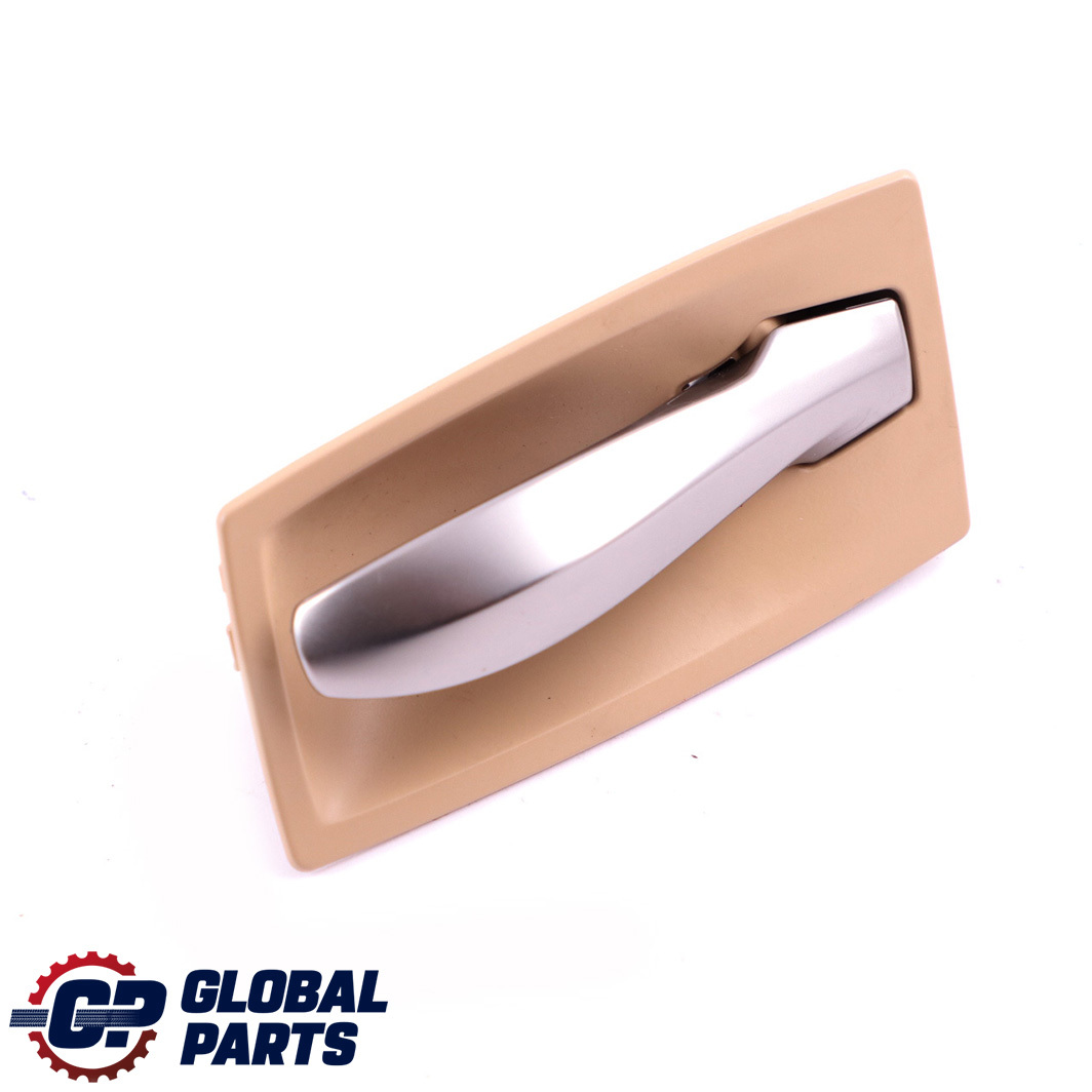 BMW 5 Series E60 E61 Door Handle Inside Left N/S Beige Ruthenium 7034287