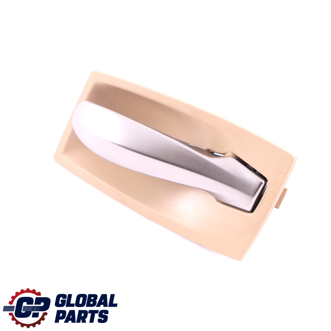 BMW 5 Series E60 E61 Door Handle Inside Left N/S Beige Ruthenium 7034287