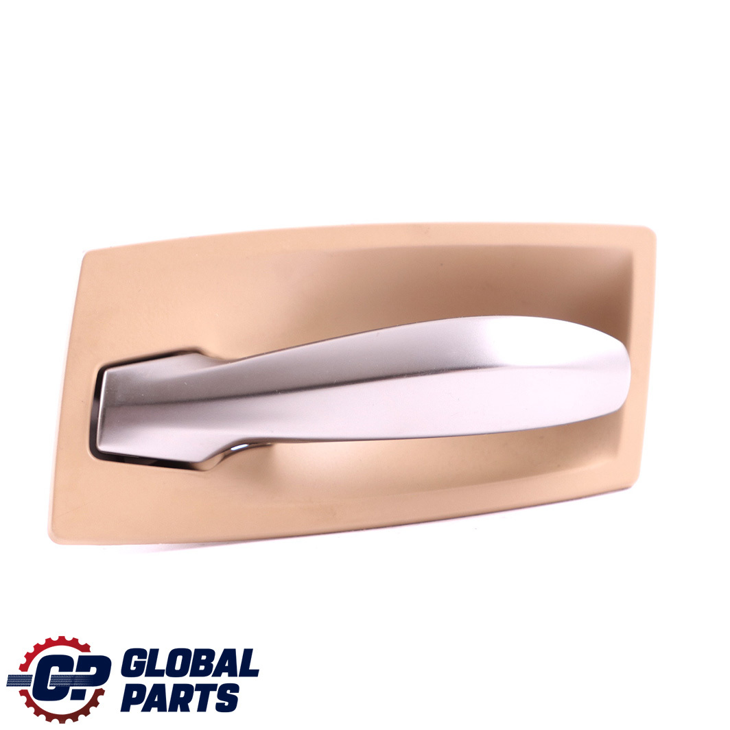 BMW 5 Series E60 E61 Door Handle Inside Left N/S Beige Ruthenium 7034287