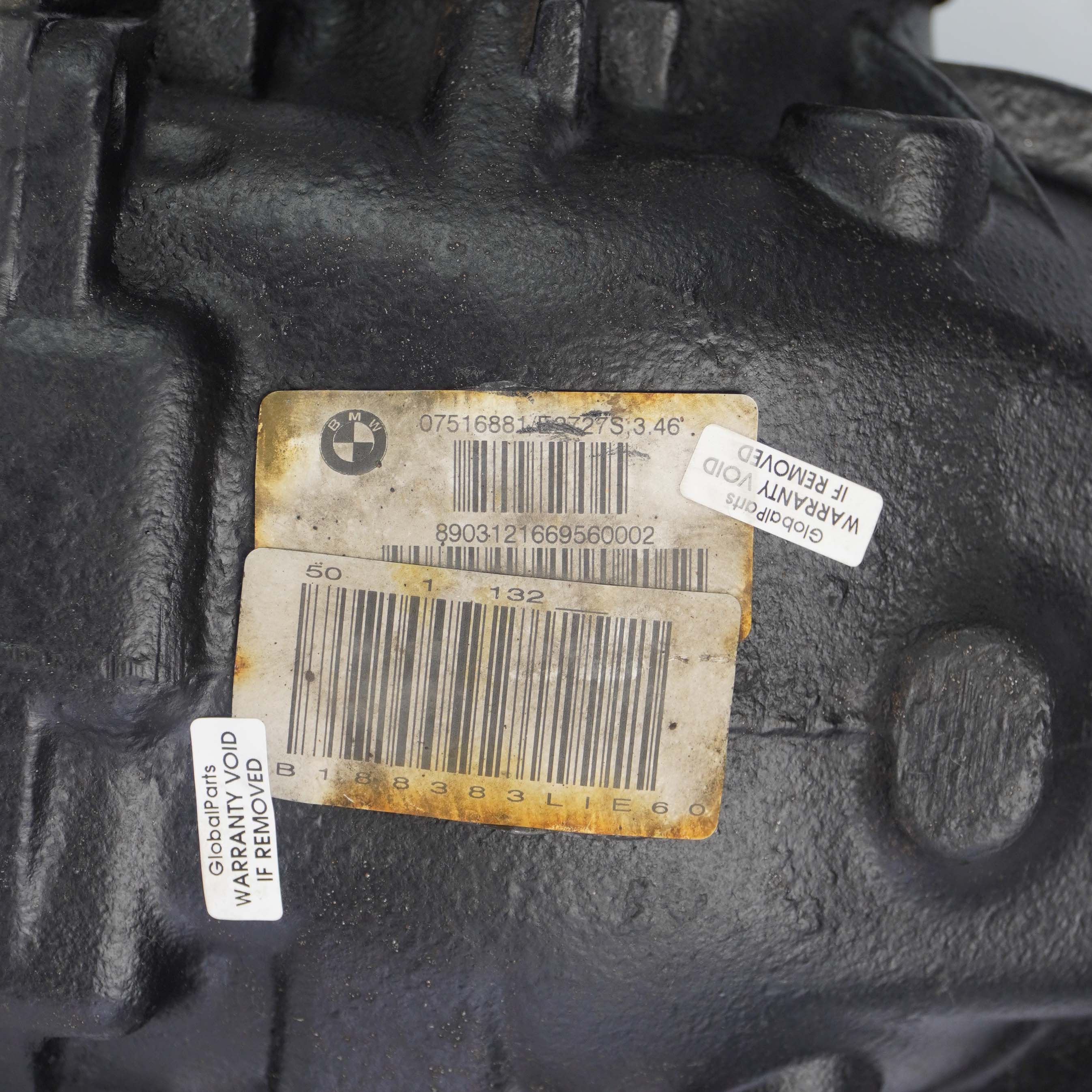 BMW E60 530i M54 Dyfer Most Tył 3,46 7516881