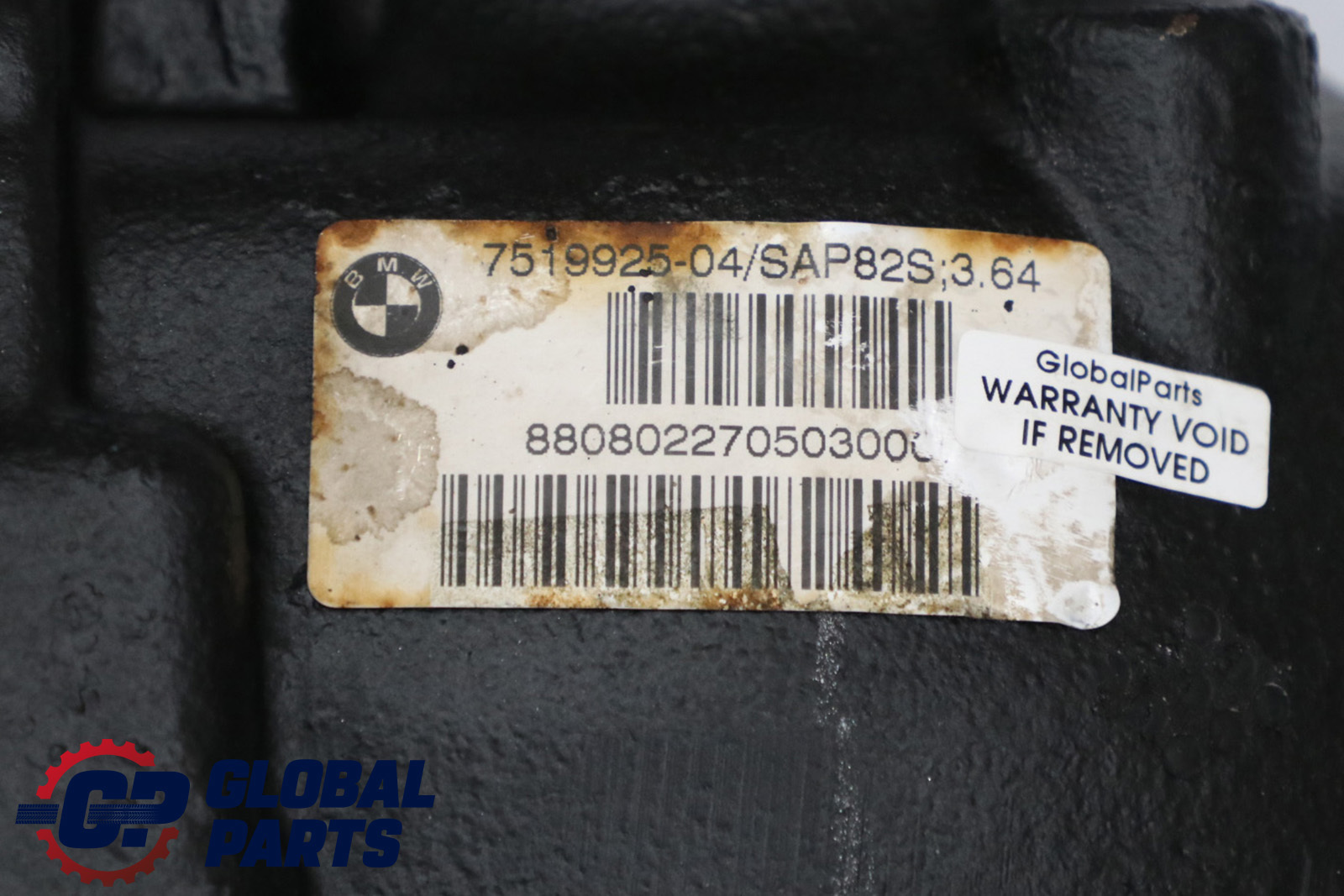 BMW E87 E90 116i 120i 316i 320i Dyfer most 3.64