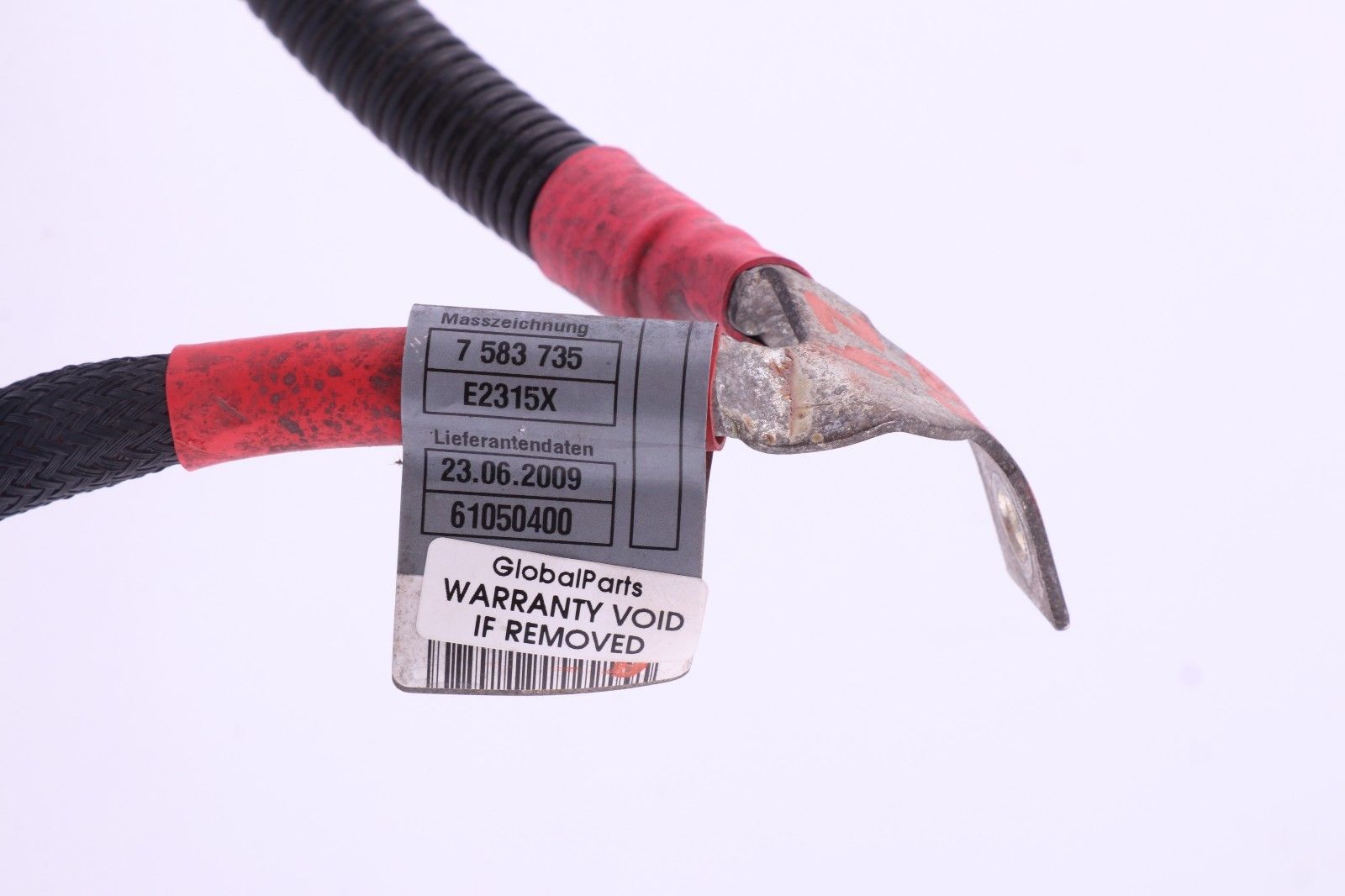 BMW Z4 E89 Kabel alternatora-rozrusznika-baza B 7583734