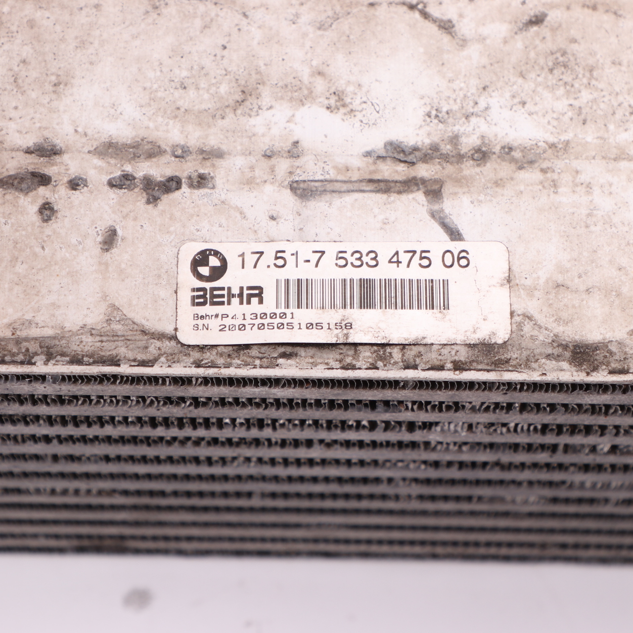 BMW E70 E71 Intercooler Chłodnica Powietrza 7809321