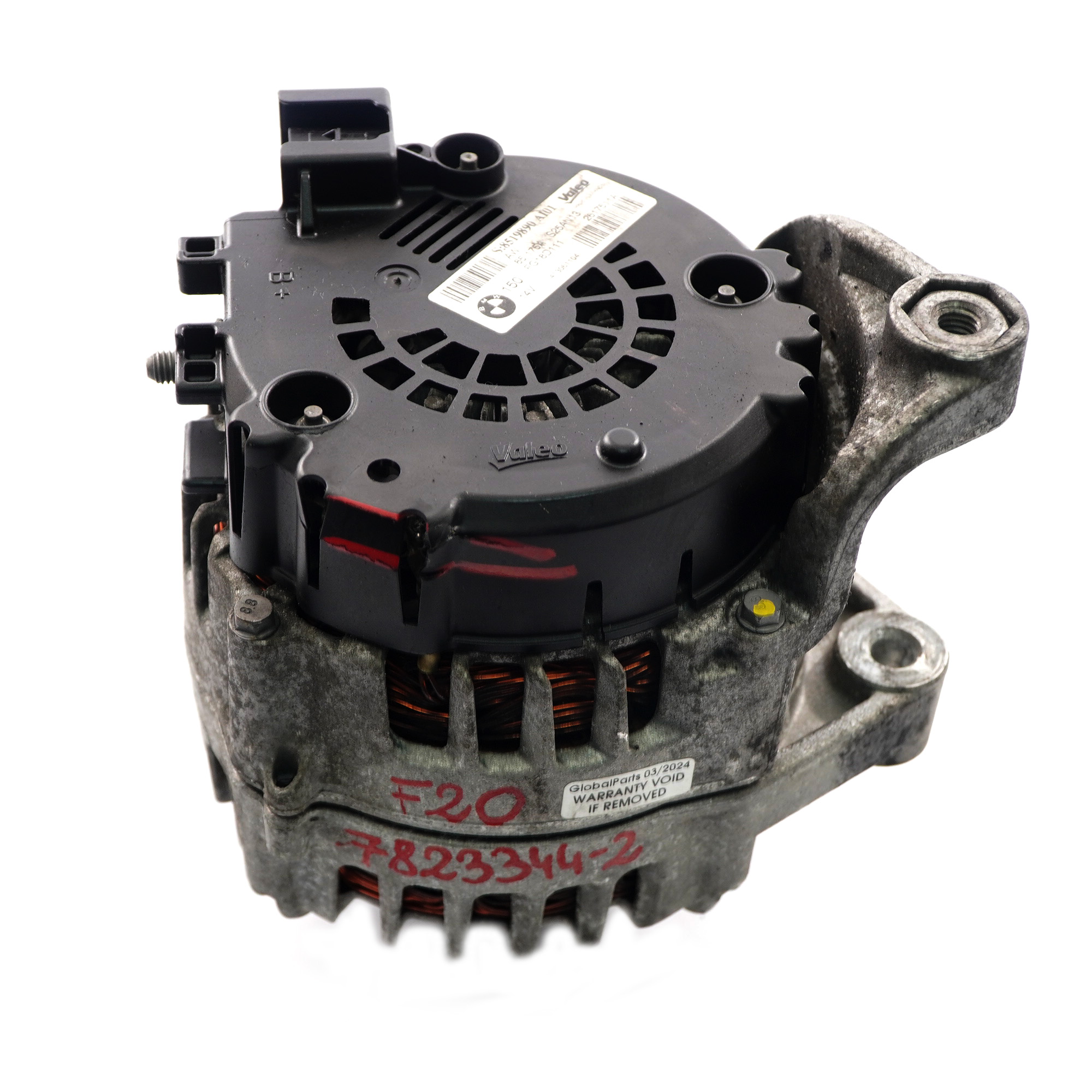 BMW F20 F21 F30 F31 F32 N47N Diesel Alternator 175A 7823343 7823344