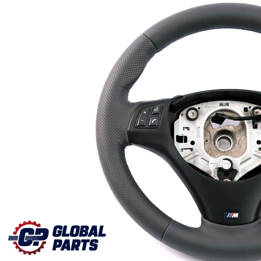 BMW E81 E82 E87 E90 E91 E92 E93 NEW Black Leather M-Sport Thick Steering Wheel