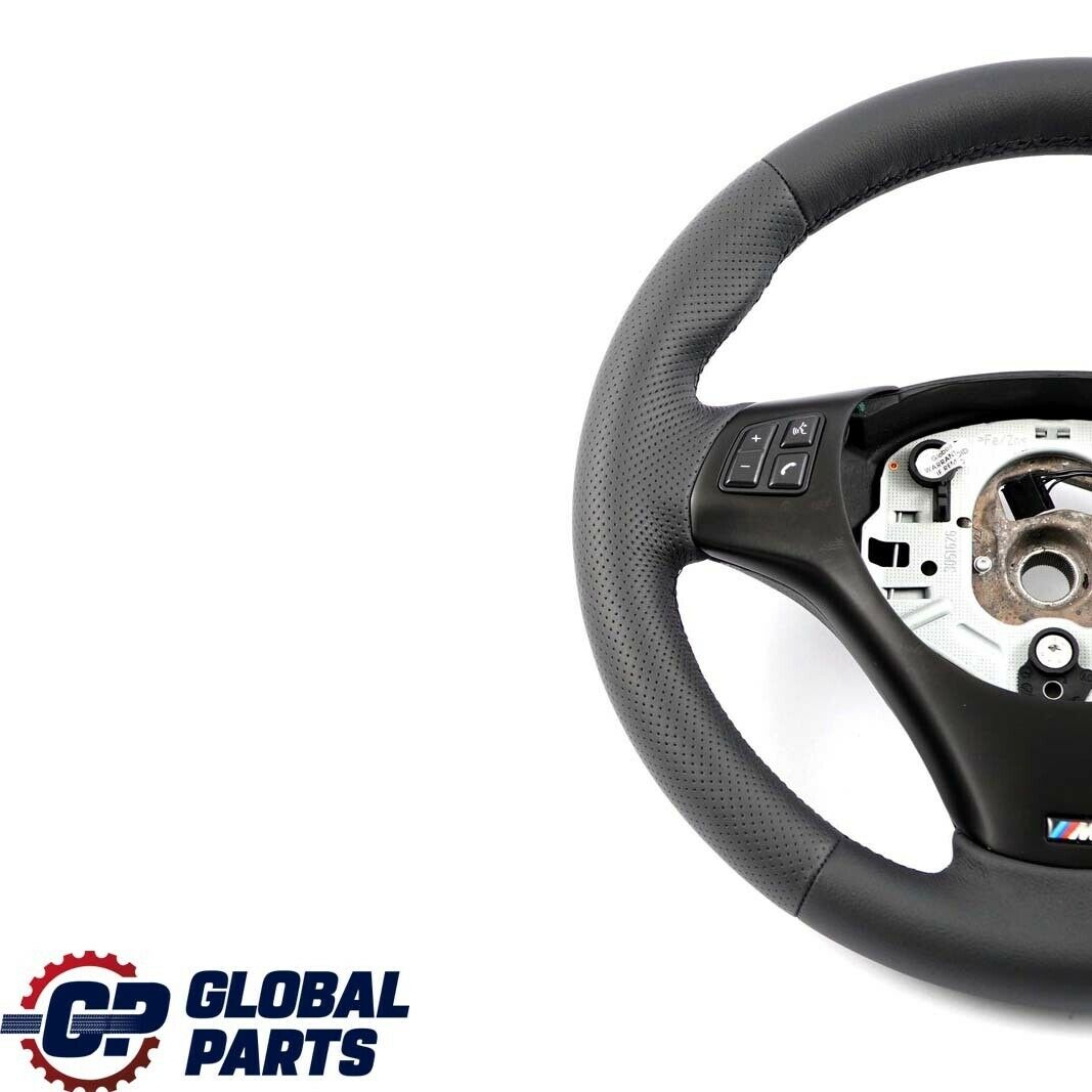 BMW E81 E82 E87 E88 E90 E91 E92 NEW Black Leather M-Sport Thick Steering Wheel