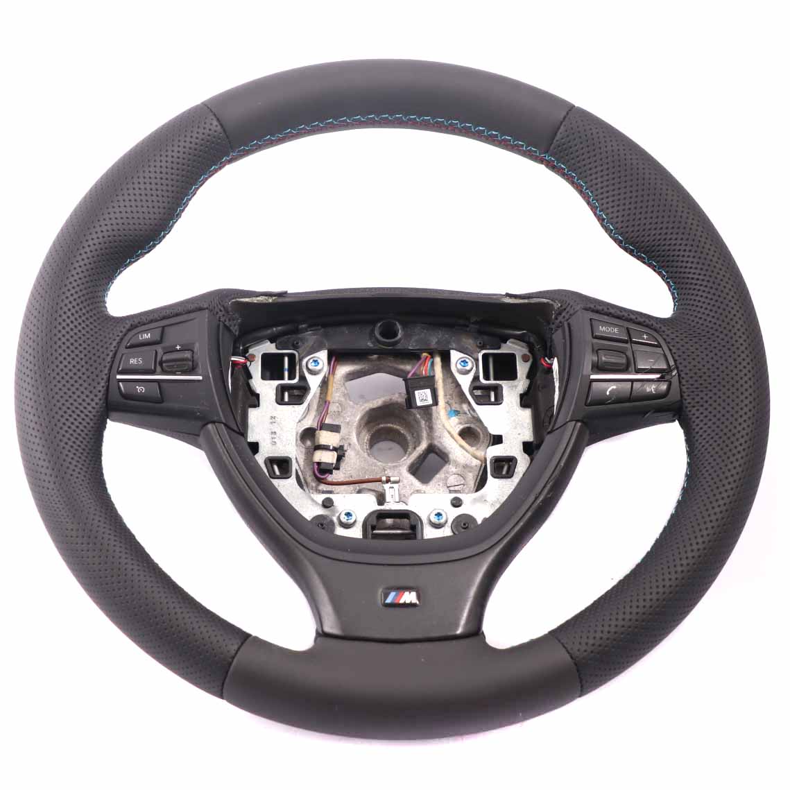 BMW F01 F07 GT F10 F11 F12 NEW Black Leather M Sport Steering Wheel