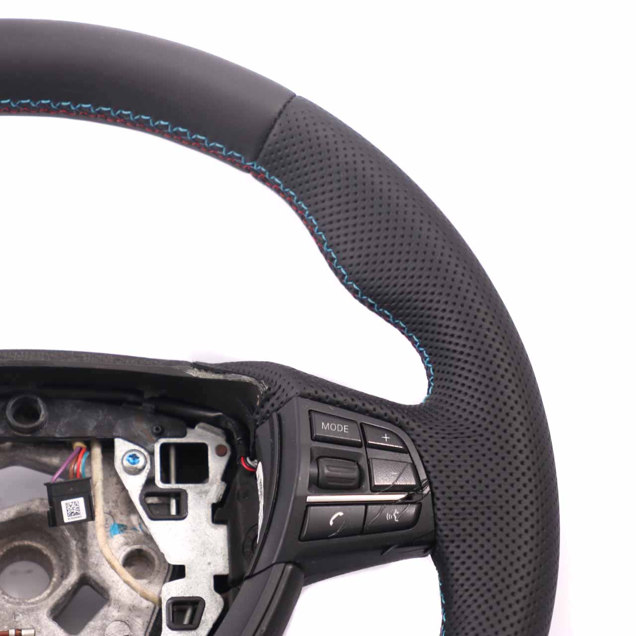 BMW F01 F07 GT F10 F11 F12 NEW Black Leather M Sport Steering Wheel