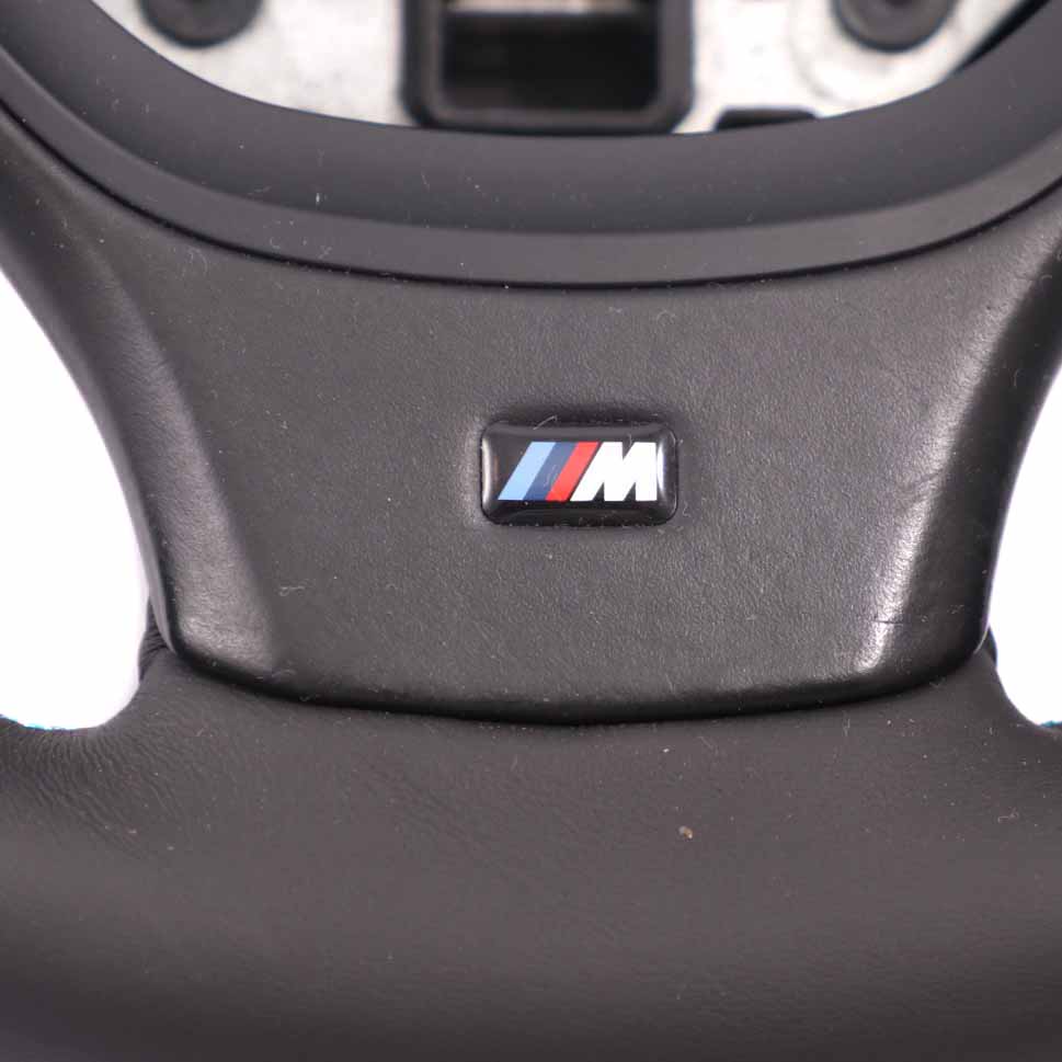 BMW F01 F07 GT F10 F11 F12 NEW Black Leather M Sport Steering Wheel