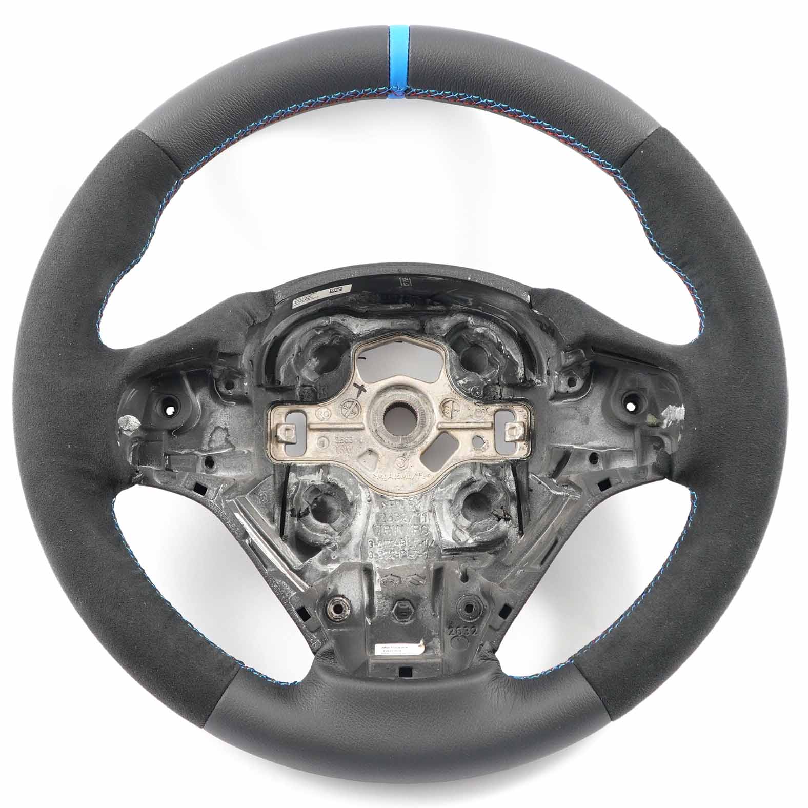 BMW F20 F21 F30 F31 F32 NEW Leather / Alcantara M-Sport Steering Wheel Thick