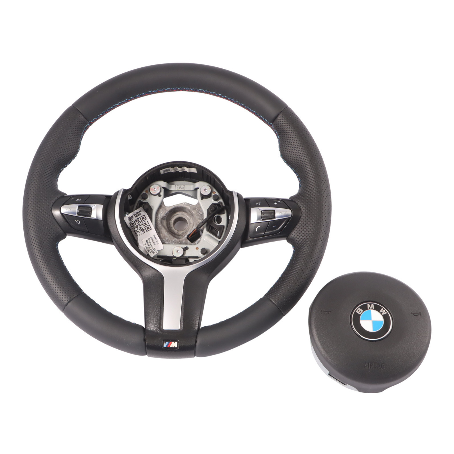 BMW F20 F21 F30 F31 F32 M Pakiet Sport Kierownica NOWA Czarna Skóra Airbag