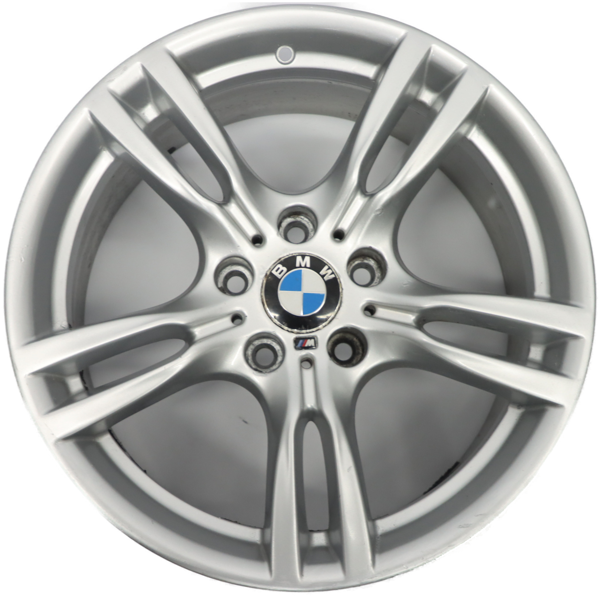 BMW F34 GT Srebrna Felga Aluminiowa 18" 9J M Star Spoke 400 ET:42 7848388