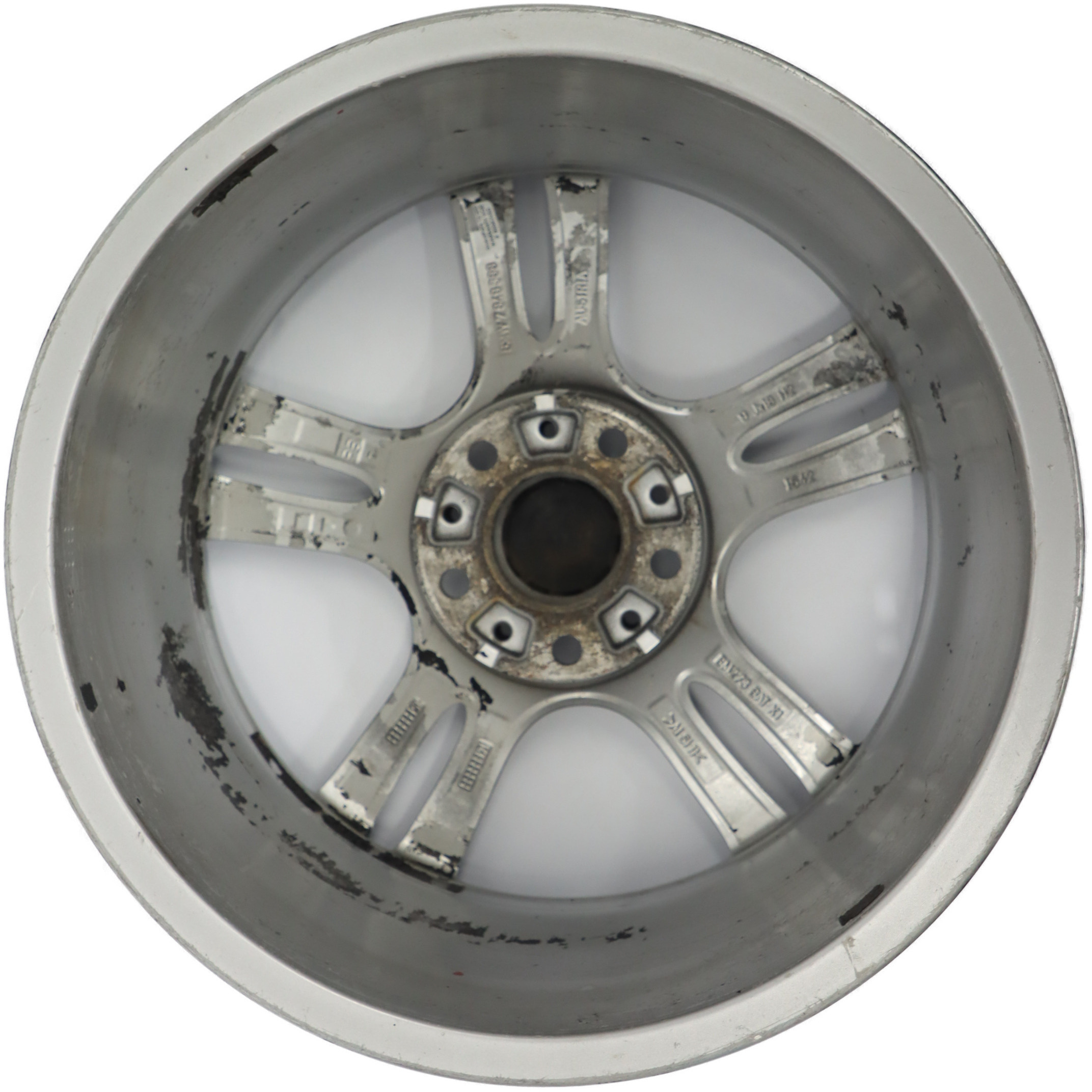 BMW F34 GT Srebrna Felga Aluminiowa 18" 9J M Star Spoke 400 ET:42 7848388