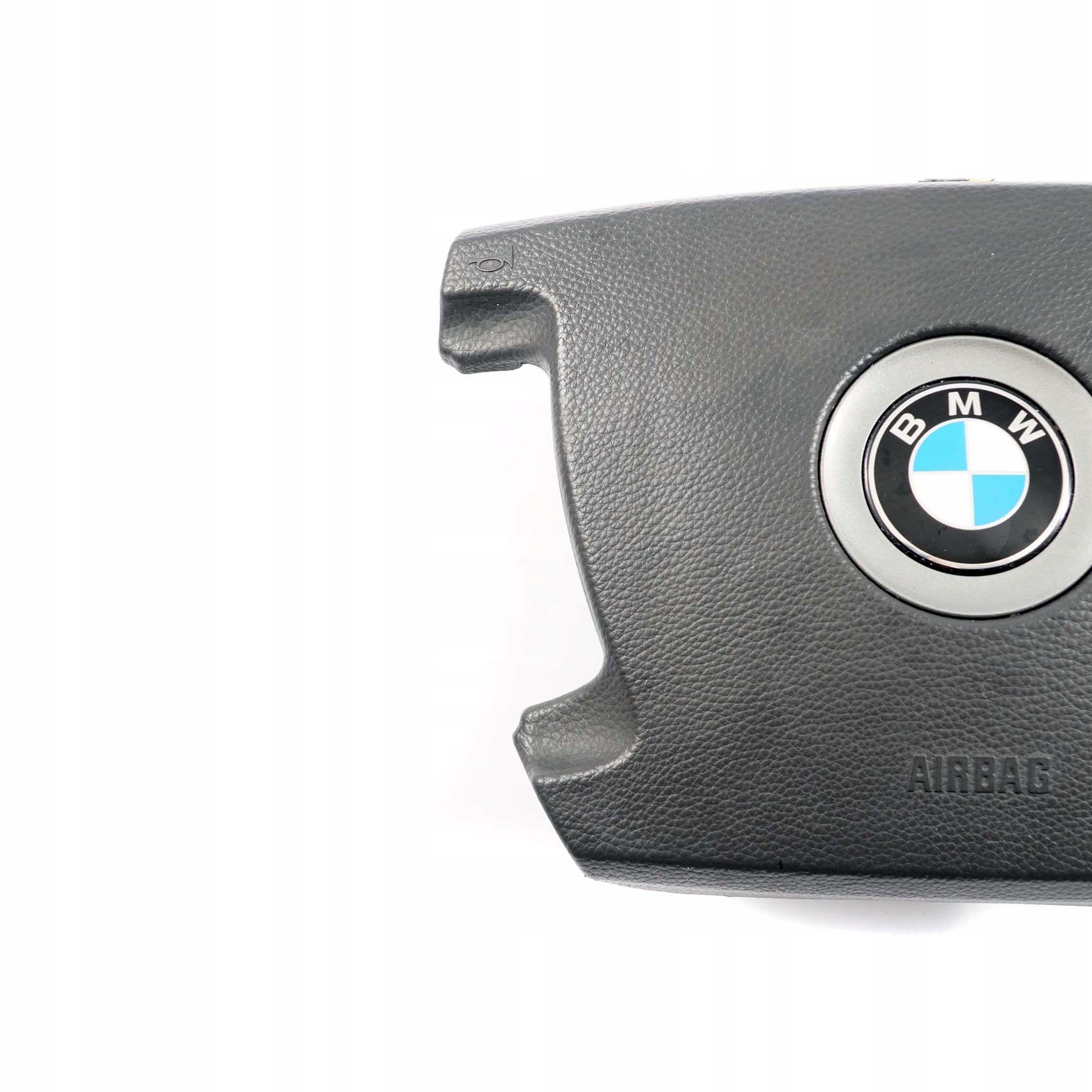 BMW 7 E65 E66 Driver's Side Steering Wheel Air Module Bag Black Grey 6761777