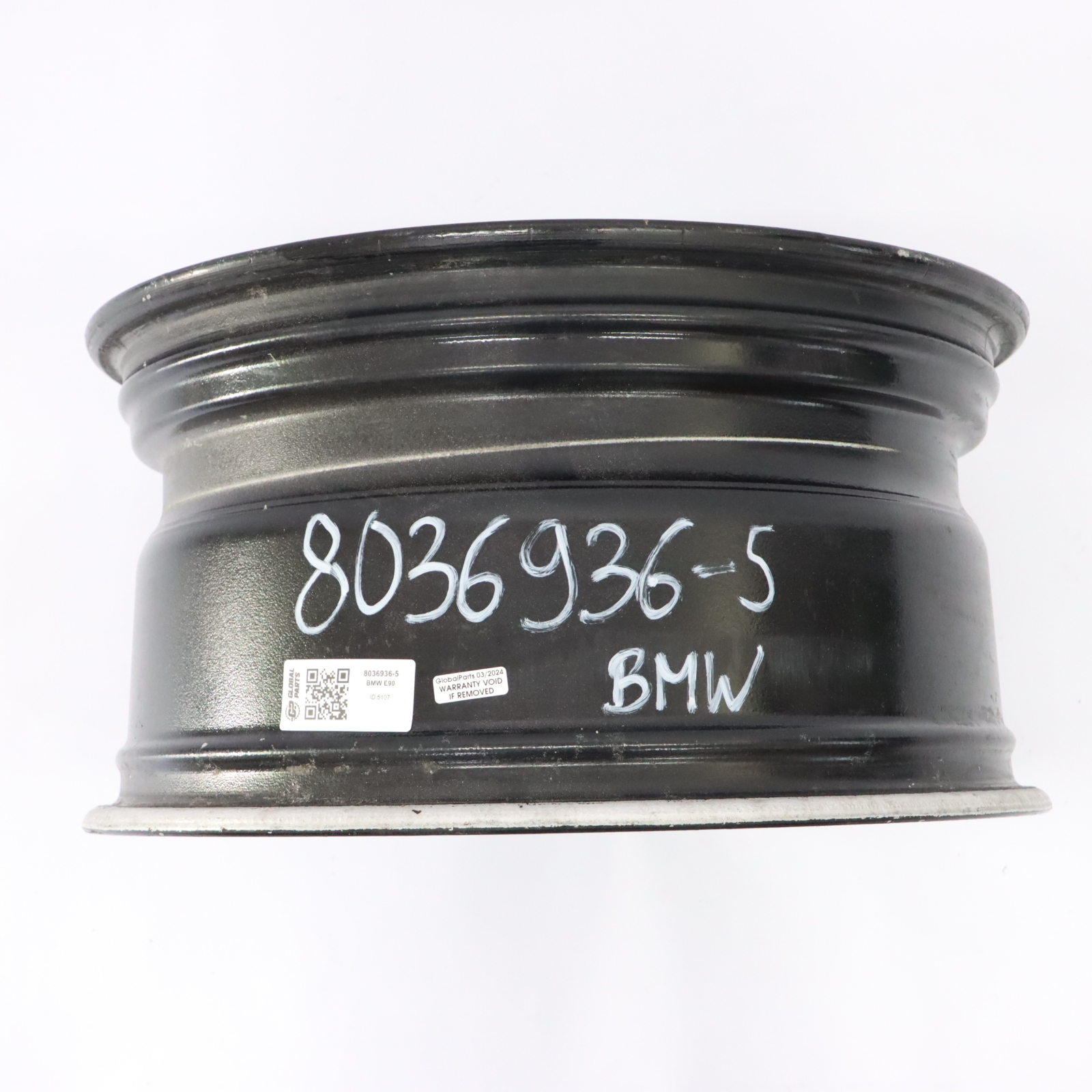 BMW E90 E91 E92 Czarna Felga Aluminiowa Tylna 8,5J ET:37