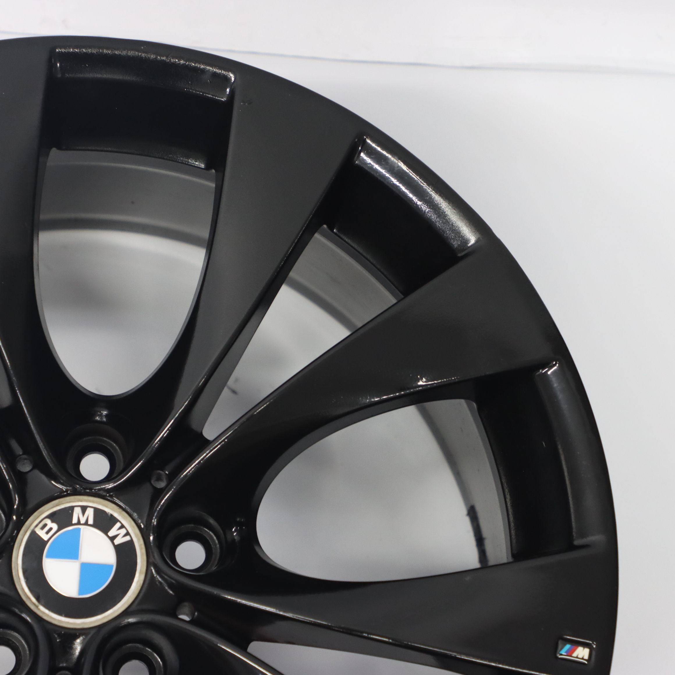 BMW X5 E70 Black Front Wheel Alloy Rim 20" M V-spoke 227 10J ET:40 8037349