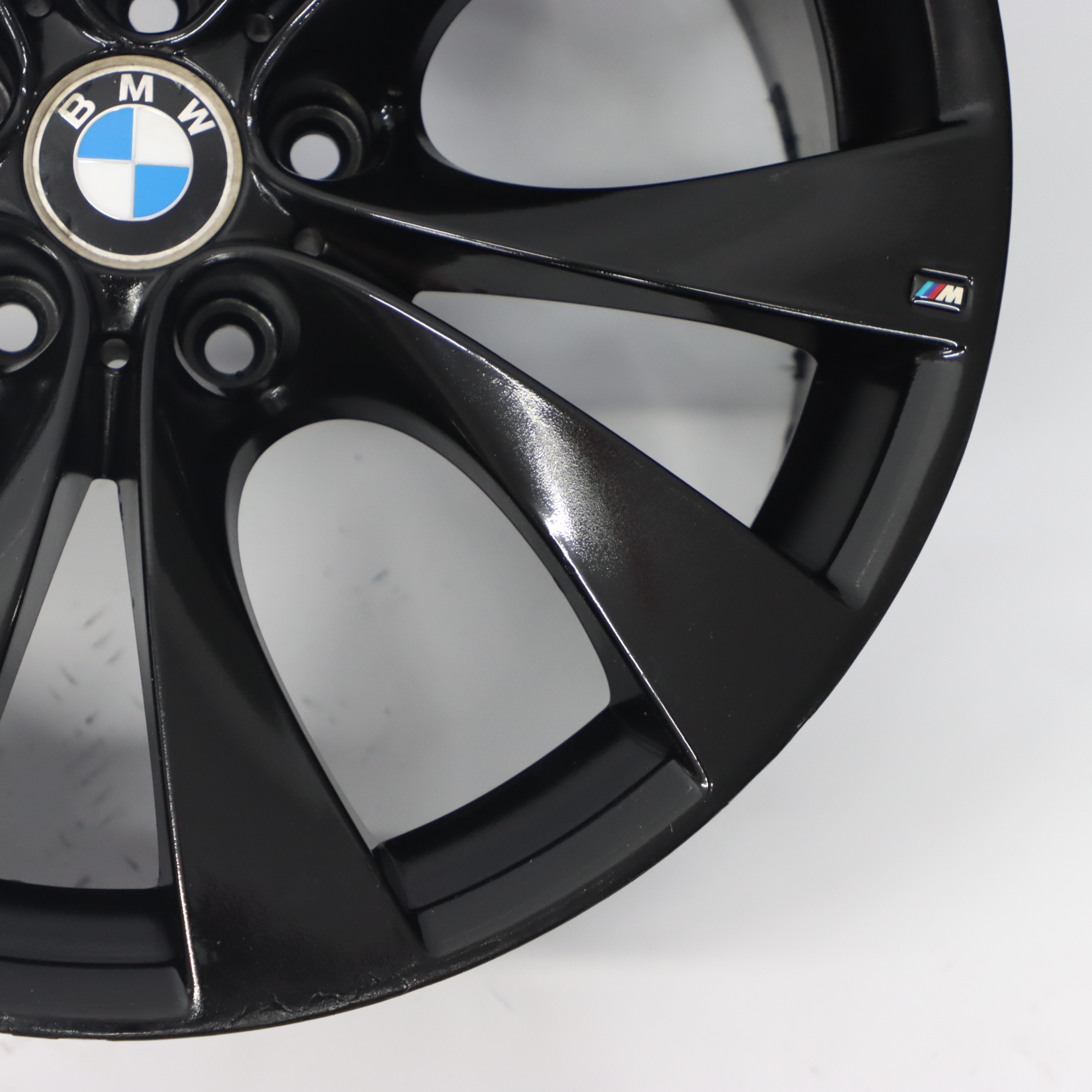 BMW X5 E70 Black Front Wheel Alloy Rim 20" M V-spoke 227 10J ET:40 8037349