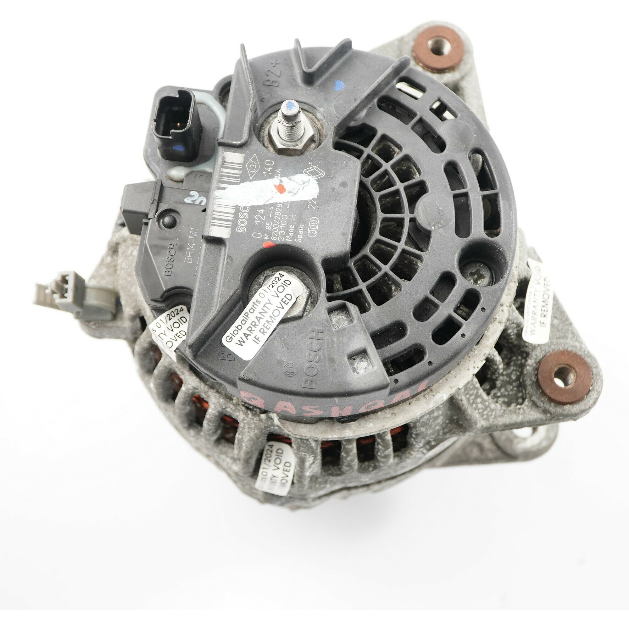 Nissan Qashqai Renault Megane II Dacia Duster 1.5 dCi Alternator 820072829